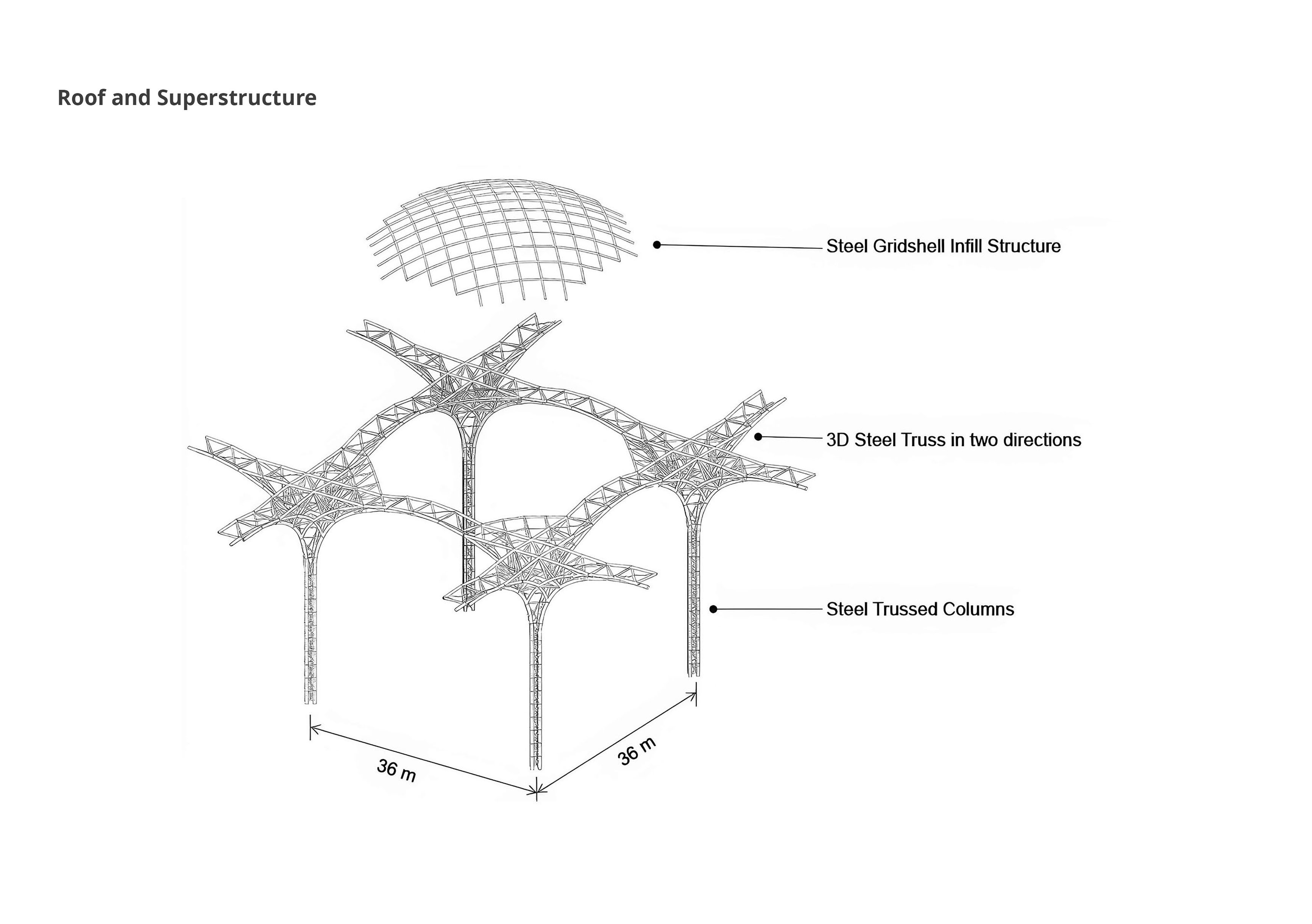 engineering the main passenger terminal building features a structural ...